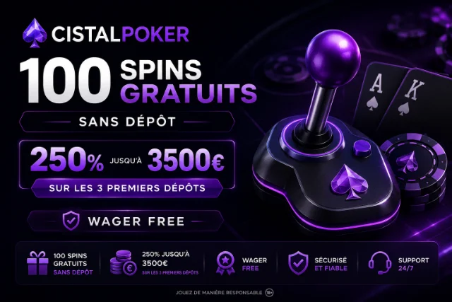 CristalPoker - BONUS EXCLUSIF LERATFLEUR